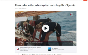 Revue de presse 3ème Régates Napoléon du 24 au 29 mai 2022, Ajaccio Port Tino Rossi